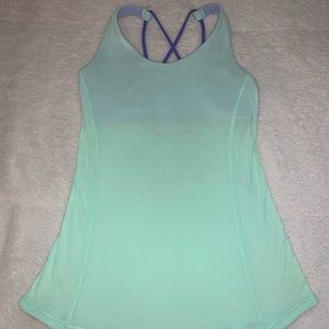 Ivivva tank top w/ built in bra size 10